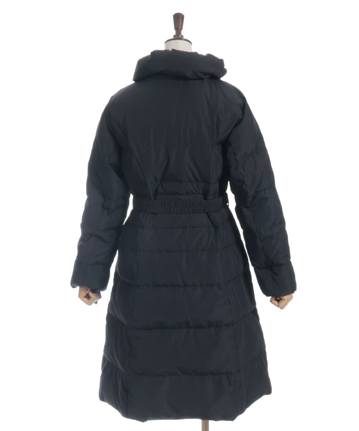 Shaping Panel Long Down Coat