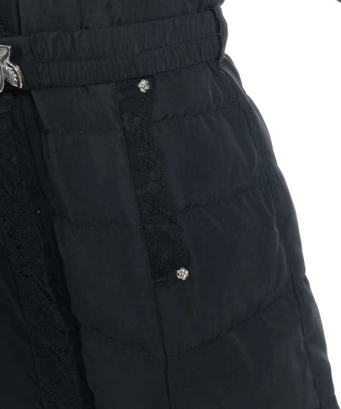 Shaping Panel Long Down Coat