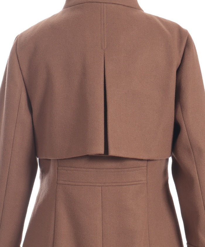 2-Way Collar Long Coat