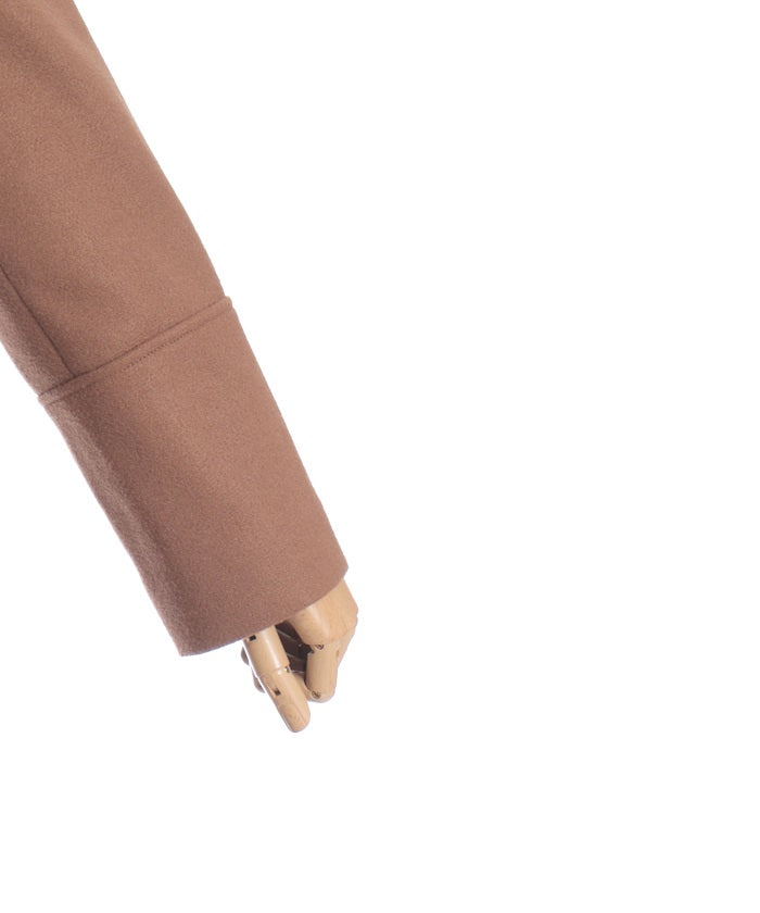 2-Way Collar Long Coat