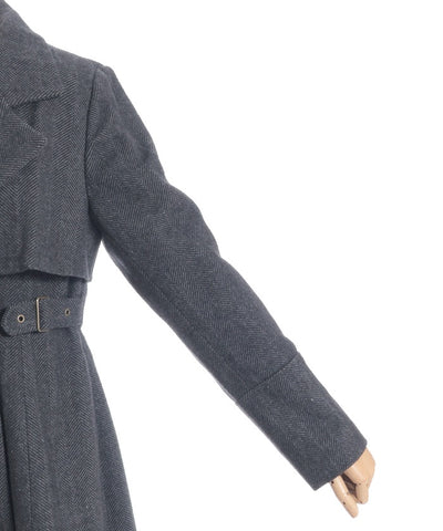 2-Way Collar Long Coat