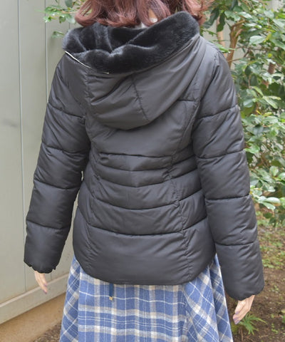 Mid-Length Padded Down Coat