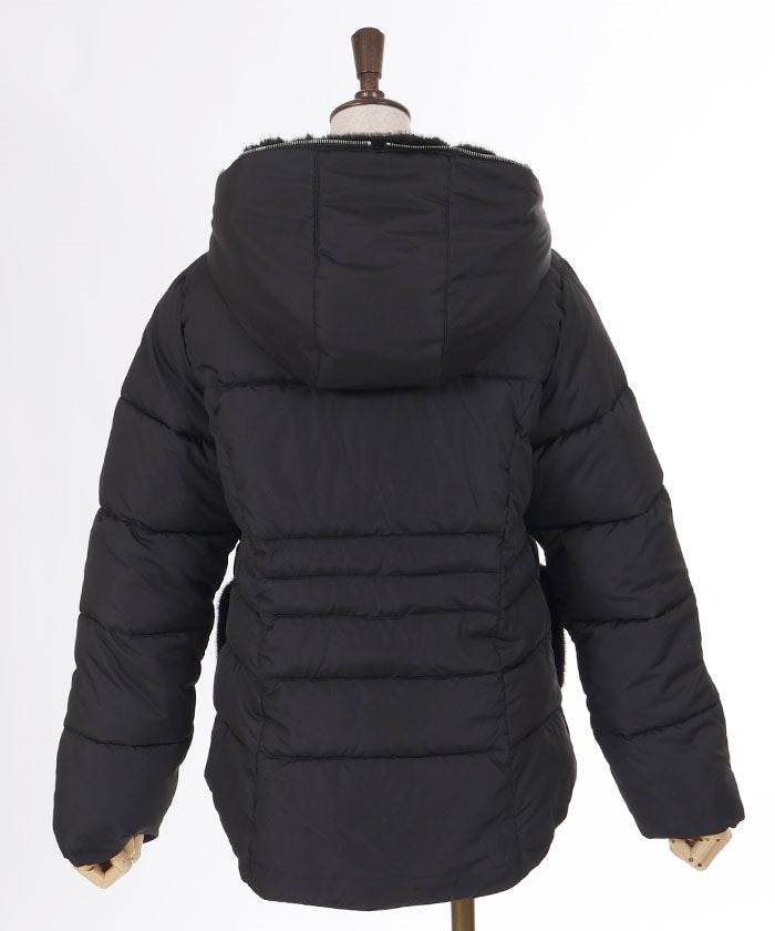 Mid-Length Padded Down Coat