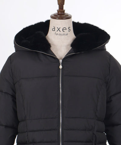 Mid-Length Padded Down Coat