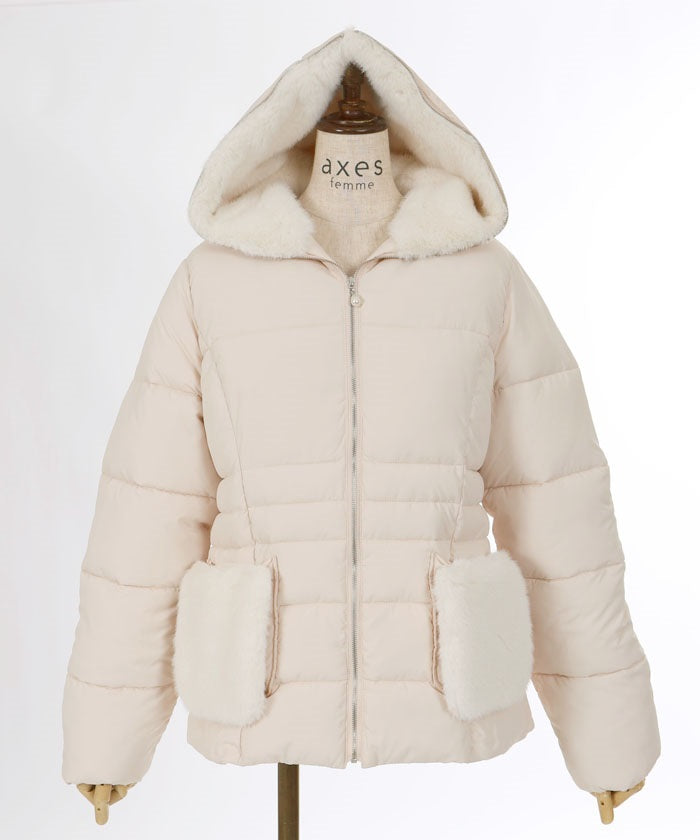 Mid-Length Padded Down Coat