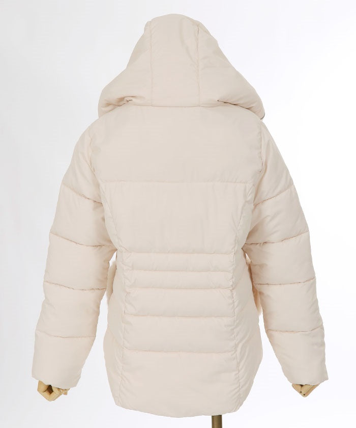 Mid-Length Padded Down Coat