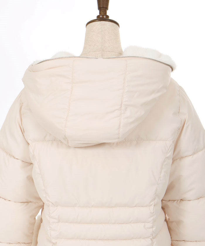 Mid-Length Padded Down Coat