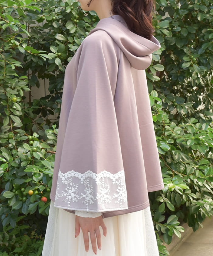 Double Knit Poncho – axes femme from JAPAN