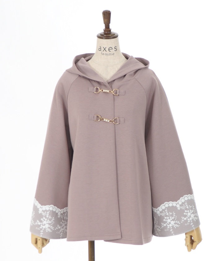 Double Knit Poncho – axes femme from JAPAN