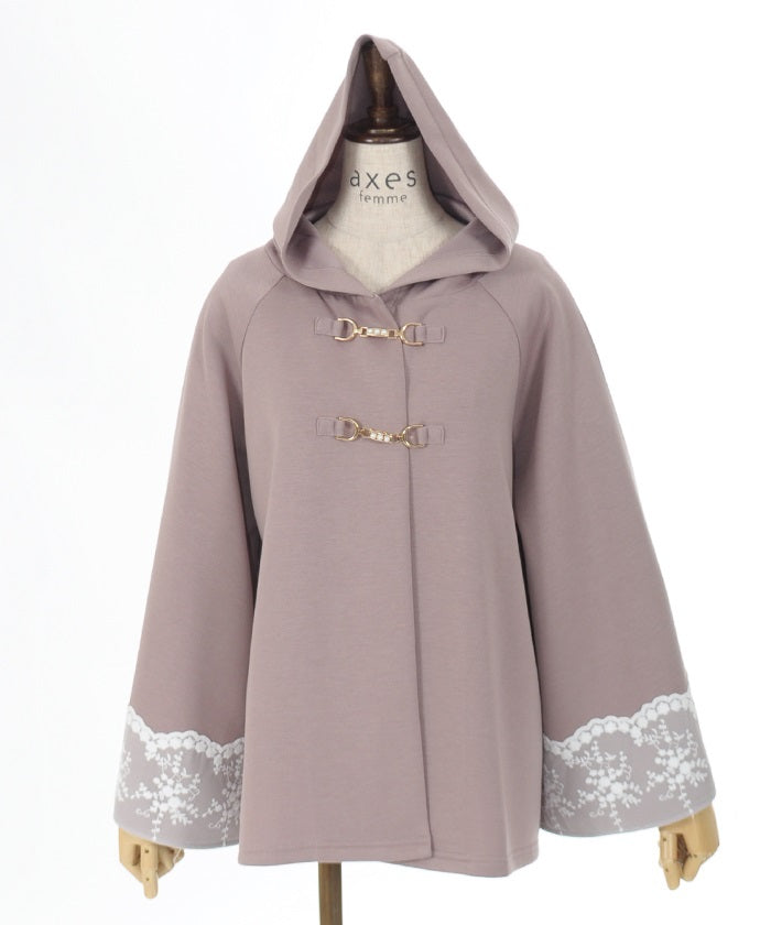 Double Knit Poncho – axes femme from JAPAN