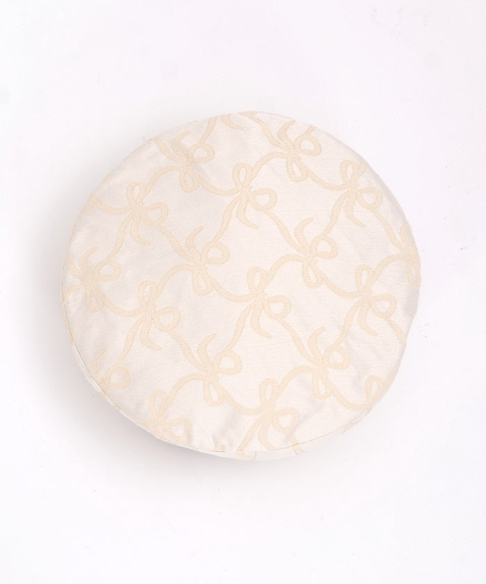 Ribbon Pattern Jacquard Beret