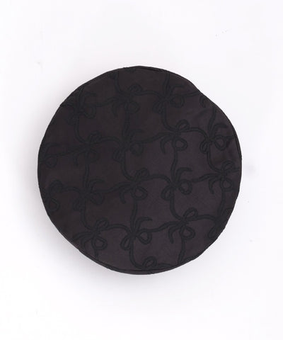 Ribbon Pattern Jacquard Beret