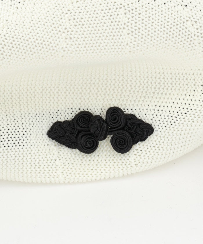 Chinese Button Summer Beret (Time-limited Price)