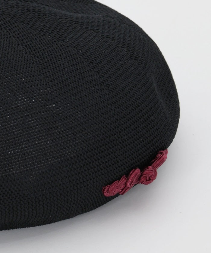 Chinese Button Summer Beret