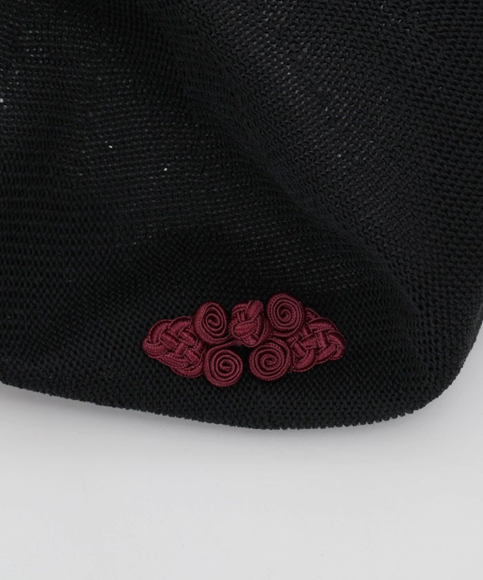 Chinese Button Summer Beret (Time-limited Price)