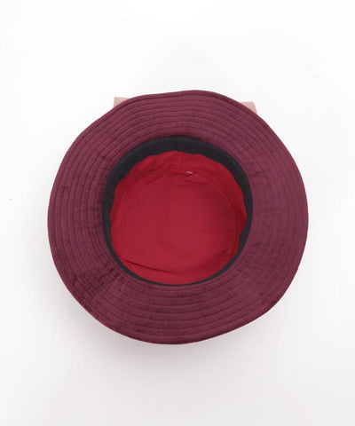 Color Scheme Ribbon Velour Hat