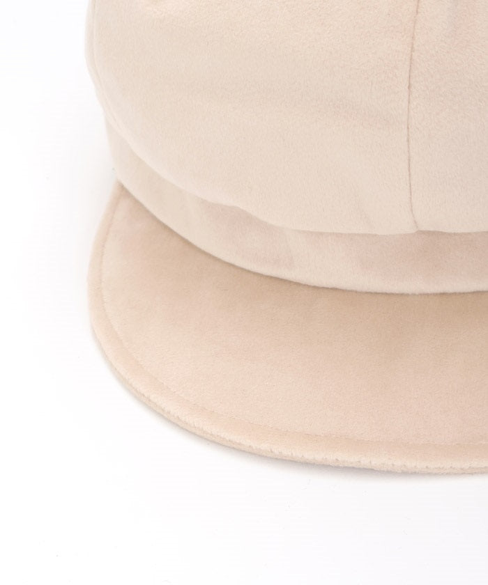 Side Button Velour Casquette