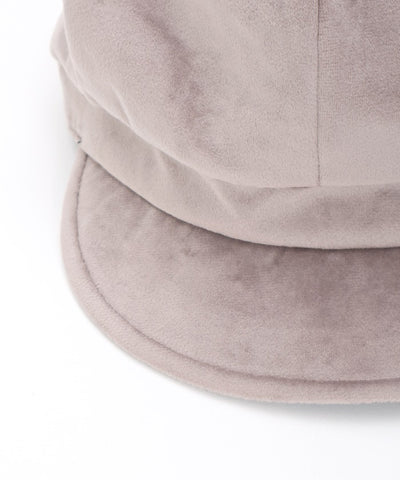 Side Button Velour Casquette