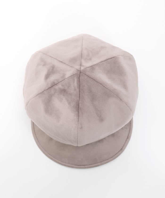 Side Button Velour Casquette