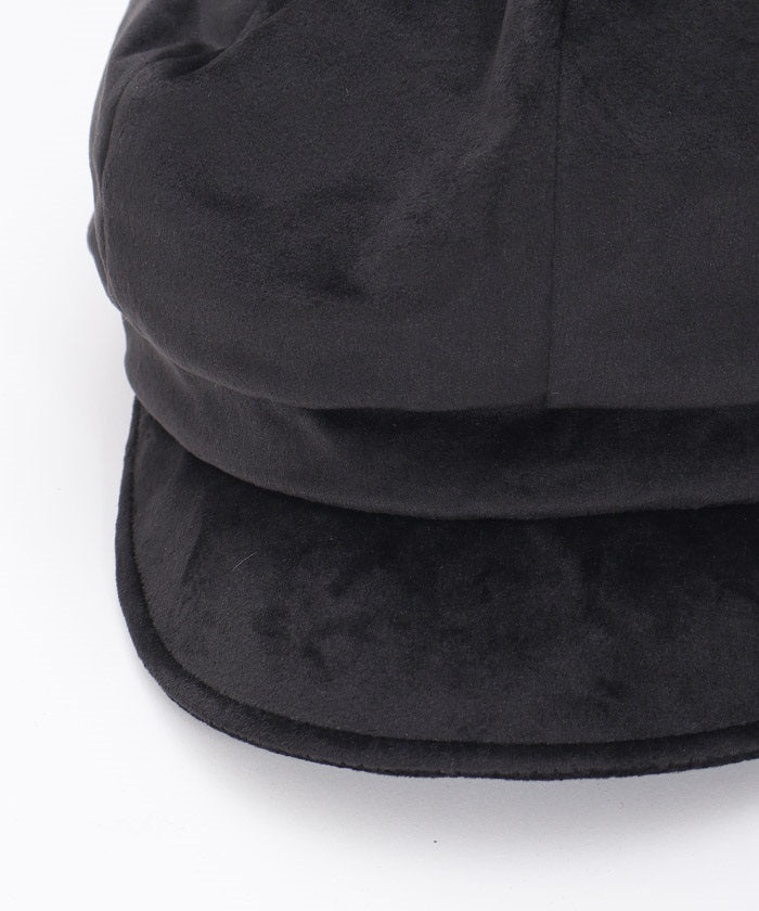 Side Button Velour Casquette