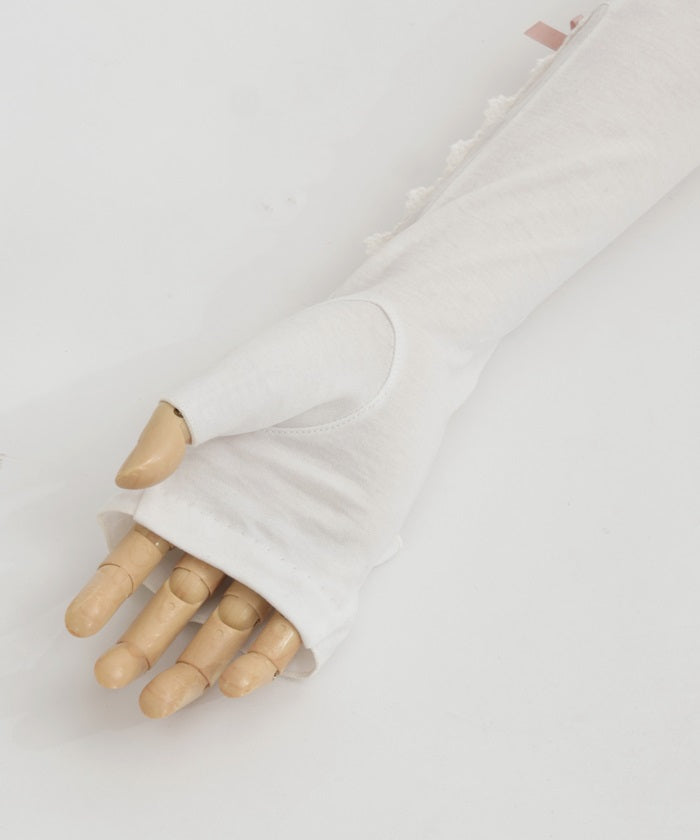 Lace-Up UV Gloves