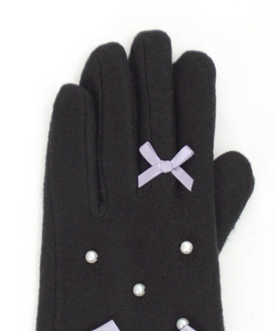 Pearl & Ribbon Gloves