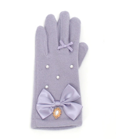 Pearl & Ribbon Gloves