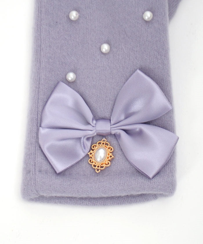 Pearl & Ribbon Gloves