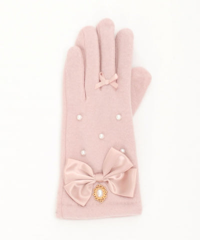 Pearl & Ribbon Gloves