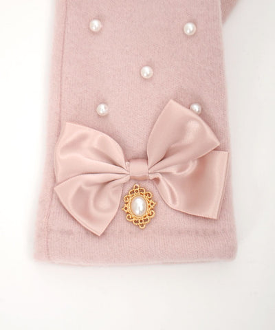 Pearl & Ribbon Gloves