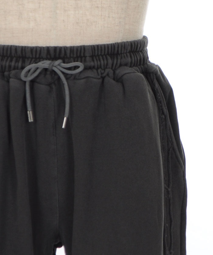 Knee Pleats Sweatpants