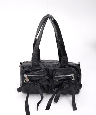 Thin Ribbon Boston Bag