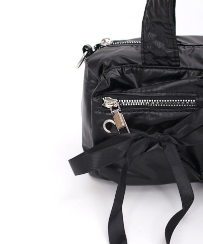 Thin Ribbon Boston Bag