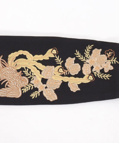 Phoenix Embroidery Obi Belt