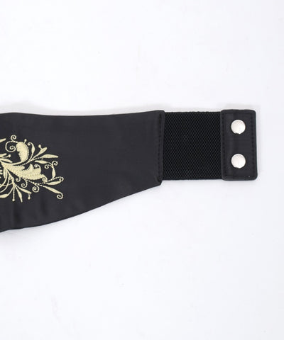 Gold Embroidery Obi Belt