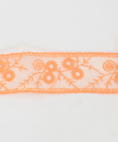 Floral Pattern Tulle Lace Belt