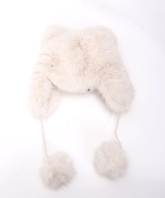 Bear Ears Fur Cap