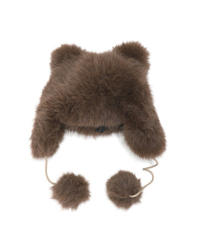 Bear Ears Fur Cap