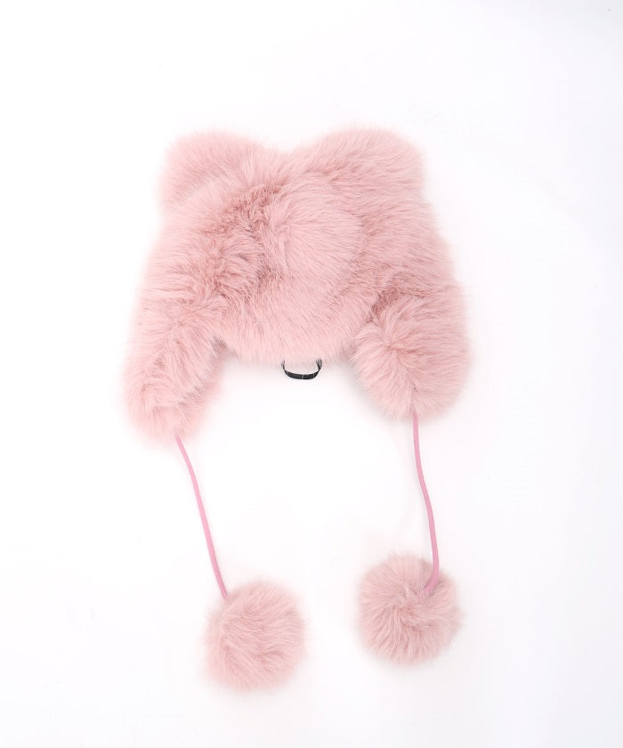 Bear Ears Fur Cap