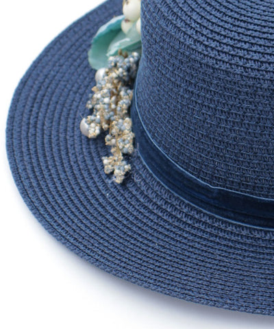 Assorted Flower Boater Hat