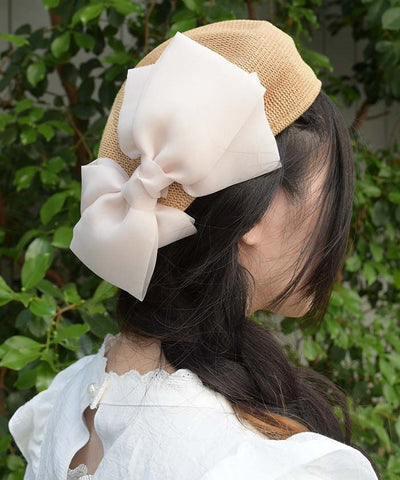 Organdy Ribbon Beret