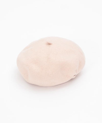 Studded Wool Felt Beret