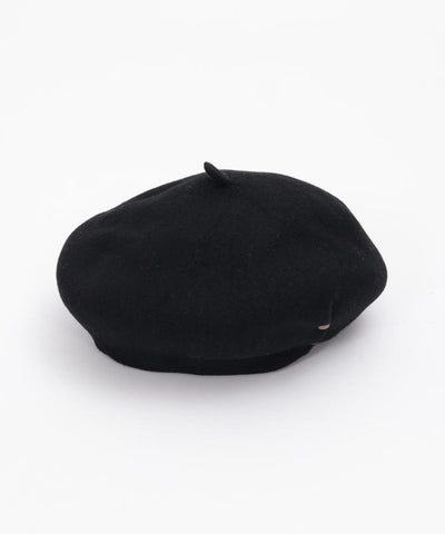 Studded Wool Felt Beret