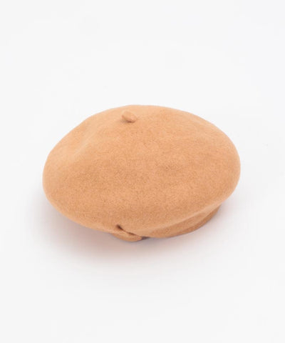 Studded Wool Felt Beret