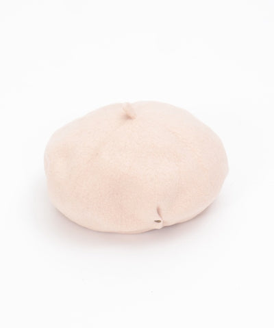 Studded Wool Felt Beret