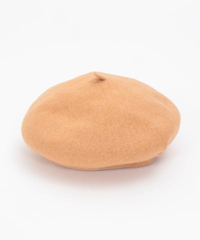 Studded Wool Felt Beret