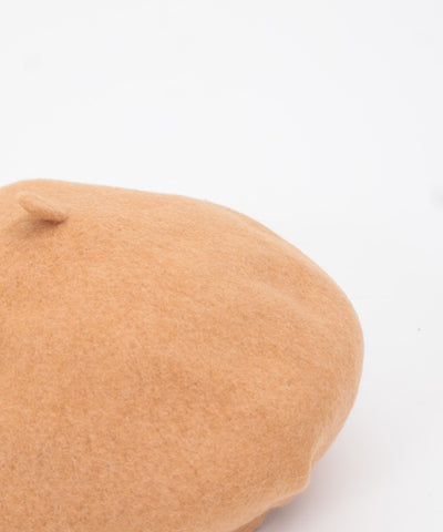 Studded Wool Felt Beret