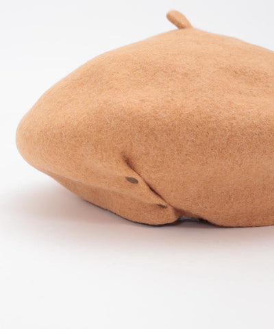 Studded Wool Felt Beret