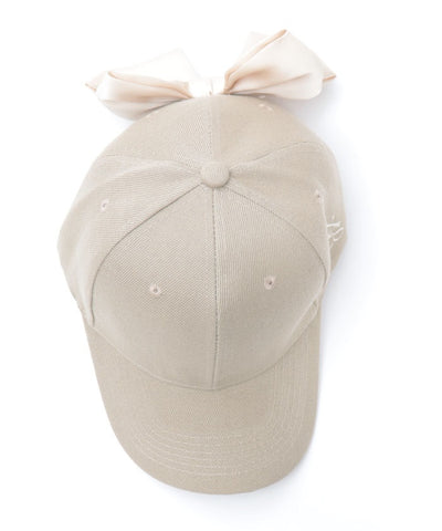 Logo Embroidery Back Ribbon Cap