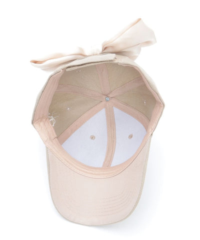 Logo Embroidery Back Ribbon Cap